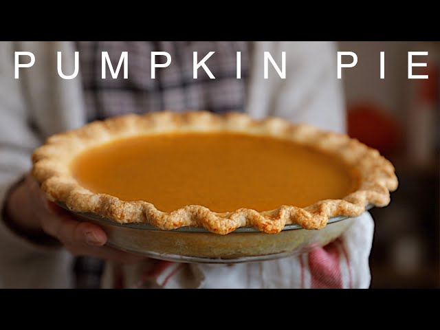PUMPKIN PIE 🧡 MADE BY AN ITALIAN FOOD LOVER | QUICK AND EASY CLASSIC THANKSGIVING RECIPE