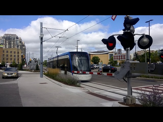 Waterloo ION LRT Simulated Service and Testing, August 30th 2018 (Vehicles 505 & 507)