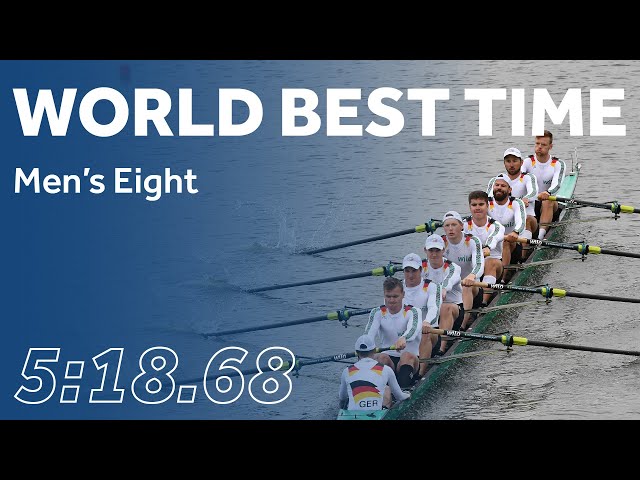 WORLD BEST TIME - Men's Eight
