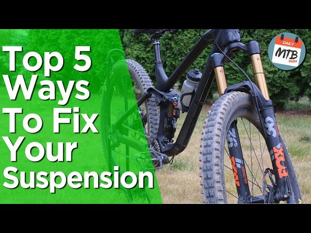 Fixing Your Mountain Bike Suspension 101