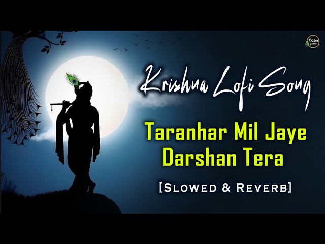 Taranhar Mil Jaye Darshan Tera | Krishna Lofi Songs | Slow & Reverb | Relaxing Lofi Song