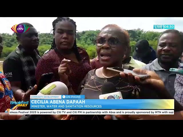 Exclusive interview with Cecilia Dapaah on dire impact of galamsey on water bodies