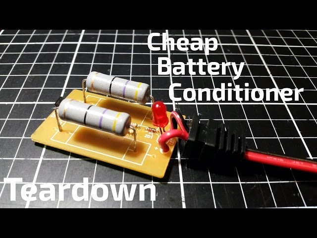 Cheap Battery Conditioner Teardown