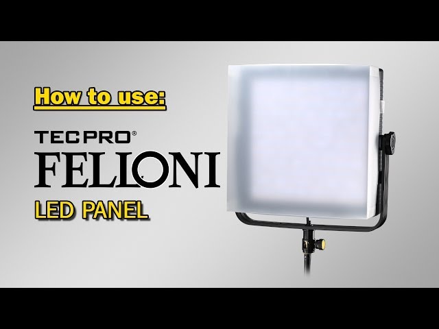 How to use: FELLONI LED panel