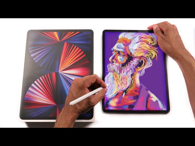 iPad Pro 2021 Unboxing | Artist Impressions + M1 iPad Pro Setup