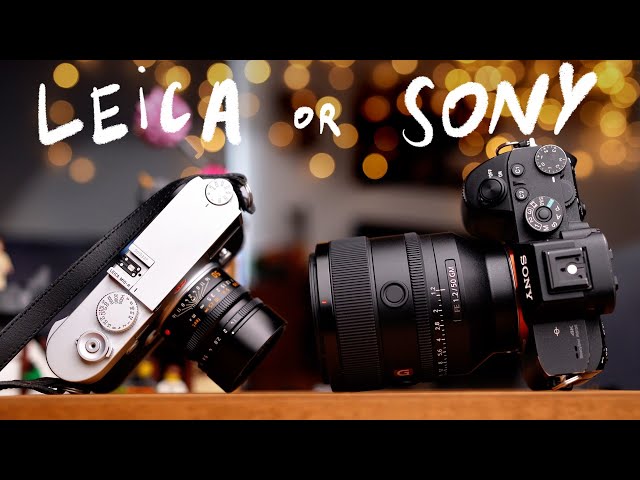 Leica M10-R vs Sony A7RIII with Summilux 50/1.4 (vs Sony 50/1.2 GM) - using Leica lens with Sony