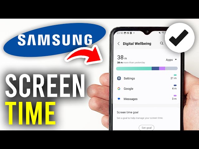 How To Check Screen Time On Samsung Galaxy Phone - Full Guide