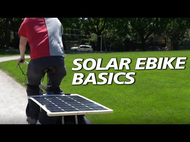 Primer on Solar Ebike Systems