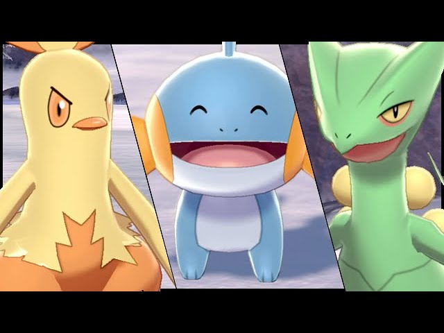 How To Get ALL HOENN Starters In Pokemon Sword and Shield Crown Tundra DLC Update