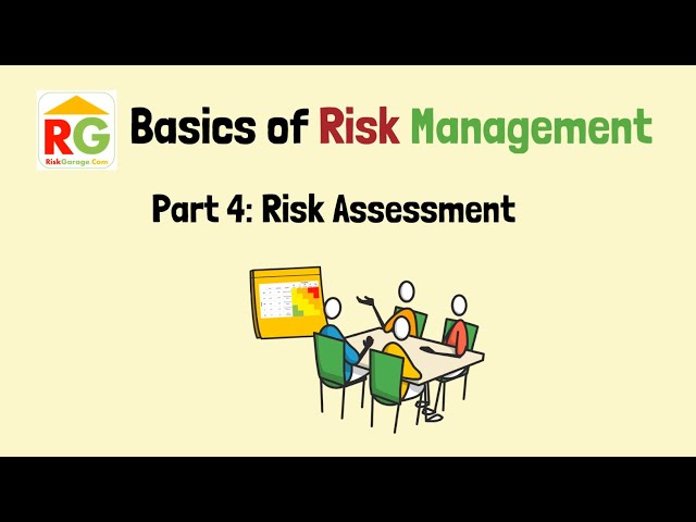 Risk Management in Daily Life. Part 4: Risk Assessment