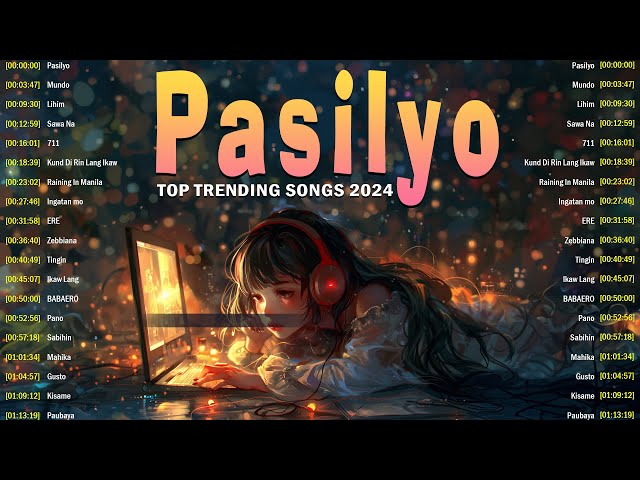 Top OPM Love Songs 2024 With Lyrics ️🎧 opm nonstop love songs tagalog ️🎧 Pasilyo, Mundo, Lihim