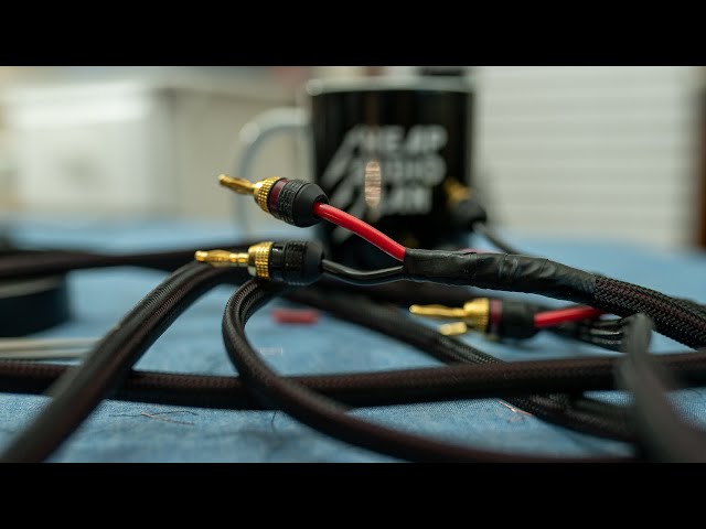 How to Make Awesome Speaker Cables on the Cheap