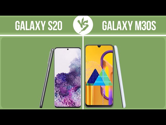 Samsung Galaxy S20 vs Samsung Galaxy M30s ✔️