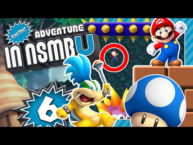 ANOTHER ADVENTURE IN NSMBU 🐢 #6: Mini-Mario risky Run & Larry's Underwater Castle
