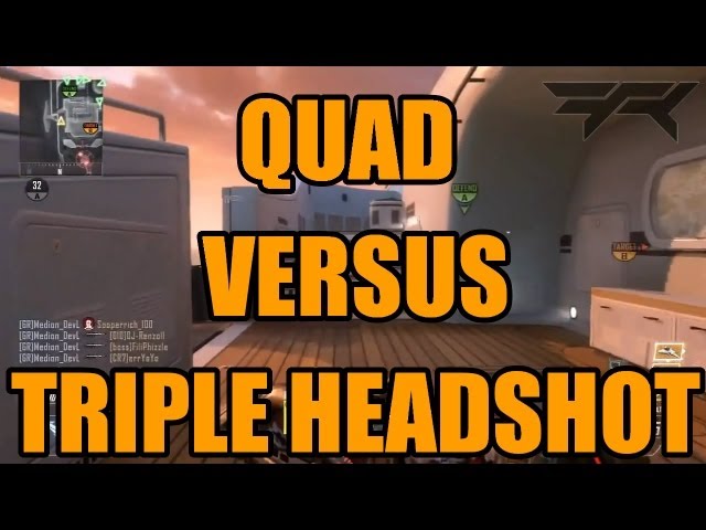 QUAD VS TRIPLE HEADSHOT