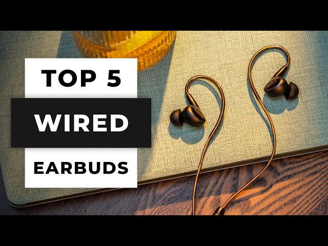 TOP 5 Best Wired Earbuds (2024)