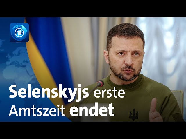 Amtszeit von ukrainischem Präsident Selenskyj endet – wegen Kriegszustands noch keine Neuwahlen