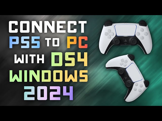 How to Connect PS5 Controller to PC w/ DS4 Windows - 2024 Tutorial