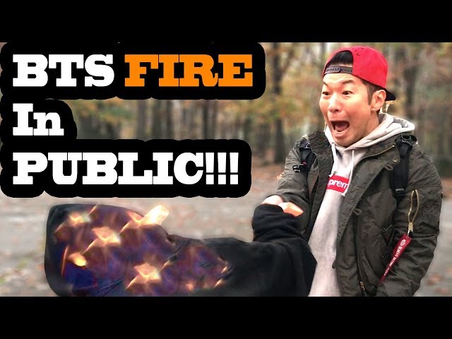 DANCING KPOP IN PUBLIC - BTS FIRE!!!