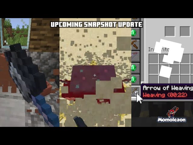 Minecraft 1.20.5 Pre-release 1 - Mace spam attack nerf, Fixed issues and changes