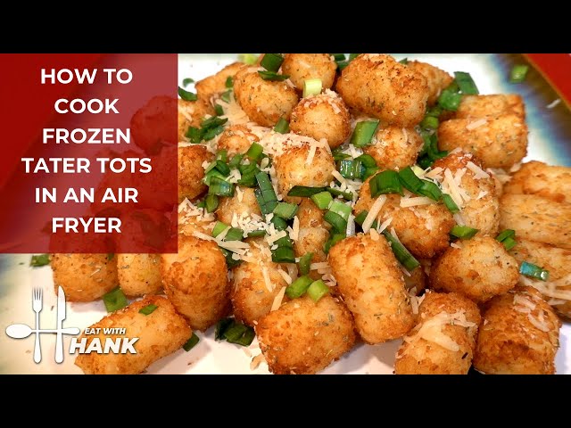 How to Cook Frozen Tater Tots with Garlic Rosemary Parmesan Cheese and Chives