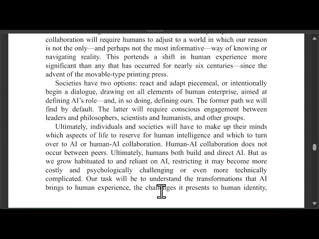 The Age of AI [Chapter 6] - H. Kissinger, E. Schmidt, D. Huttenlocher