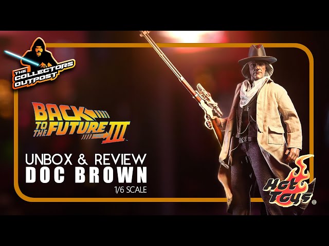 Doc Brown Back To The Future 3 by Hot Toys