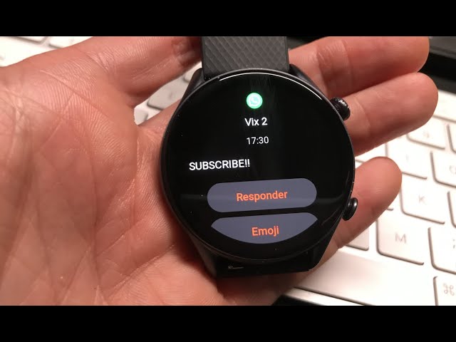 Amazfit GTR3 / GTR3 PRO Can now REPLY TO WHATSAPP Messages