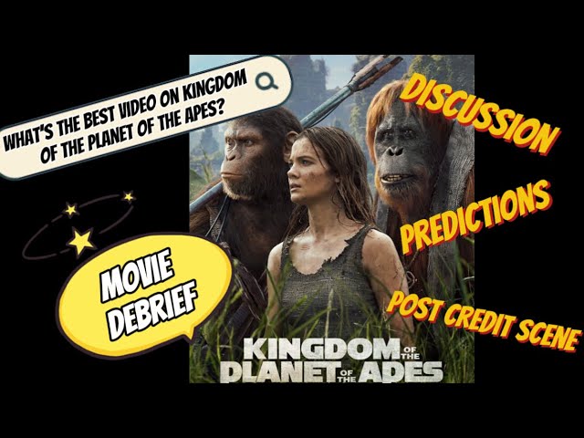 Kingdom of the Planet of the Apes Debrief w/ Saba!