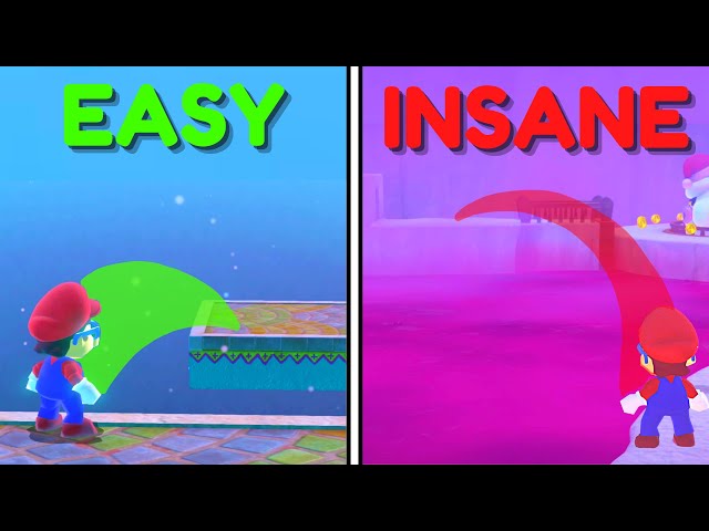 Beginner vs ELITE Trickjumps! - Super Mario Odyssey (100K Views?)