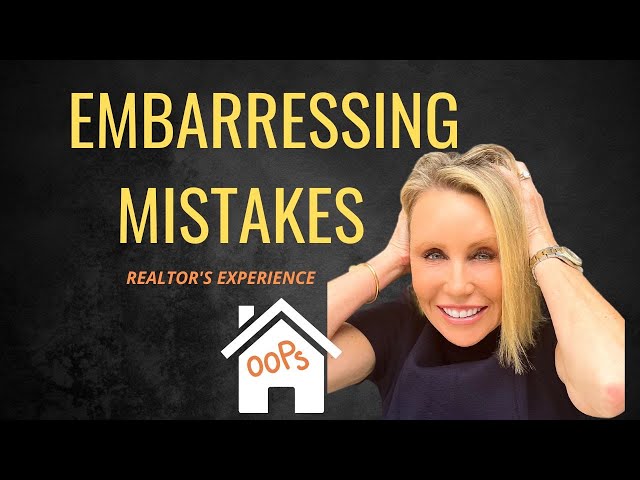 REAL ESTATE: Realtor Mistakes you'll want to avoid | Embarrassing!! Audra Lambert 2022