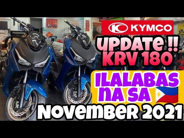 Kymco KRV 180 Dapat mo Malaman Kung Bibili Ka Kelan Kaya Irelease ! ABS and TCS version , Price