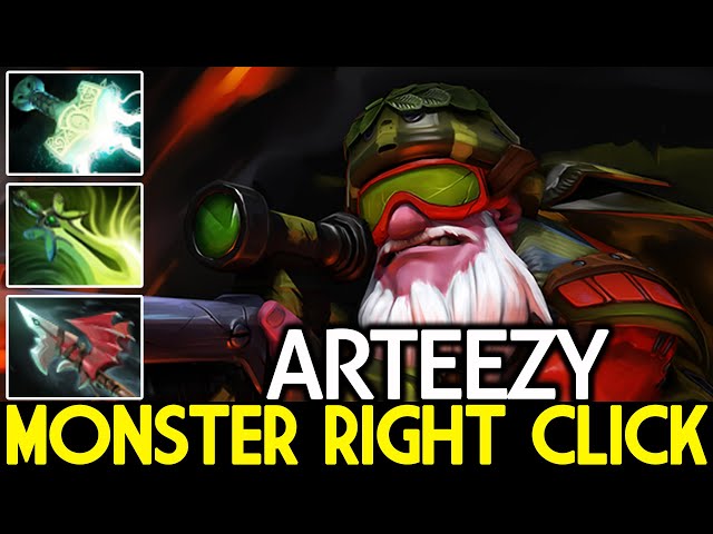 ARTEEZY [Sniper] Monster Right Click Free Hit Headshot Dota 2