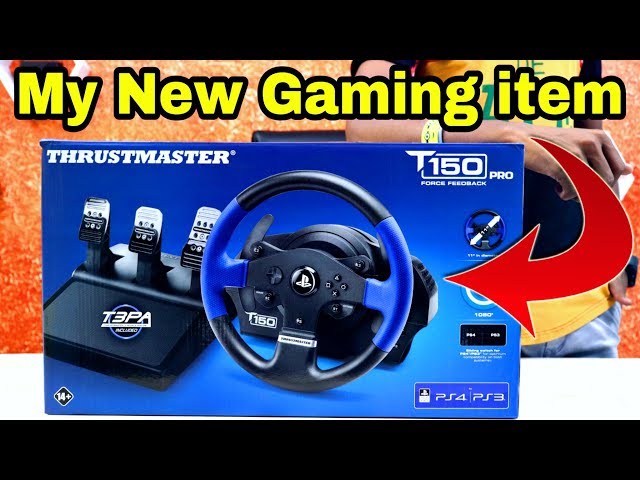 Amazing Gaming Set-up Thrustmaster T150 Pro Unboxing And Full Review