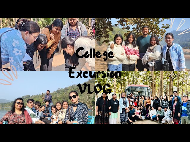 VLOG [Last college Excursion/Picnic from our Department, batch:- 2021-24]✨🍹such a memorable trip!!😍