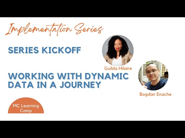 Dealing with dynamic data in a Journey-Email address changes & Consent/Subscription changes