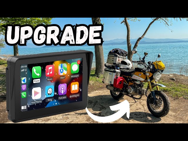Best Motorcycle Upgrade For Apple CarPlay/Android Auto - CARABC Smart Screen Review
