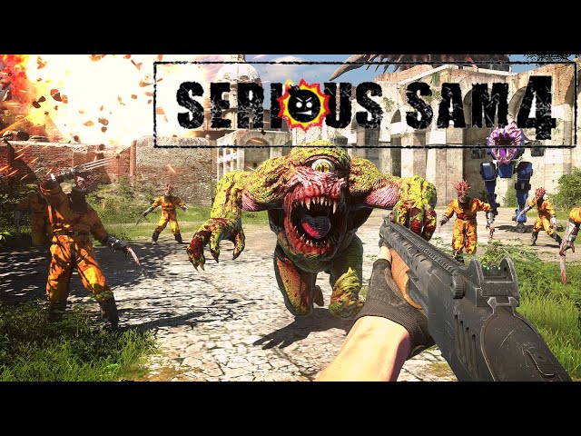 Serious Sam 4 - Stumpf ist Trumpf - Let´s Rock - Gameplay - MeyneX One & Lordcurse im Tag Team