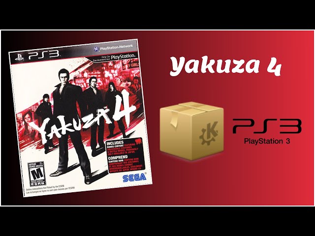 Yakuza 4 PKG PS3