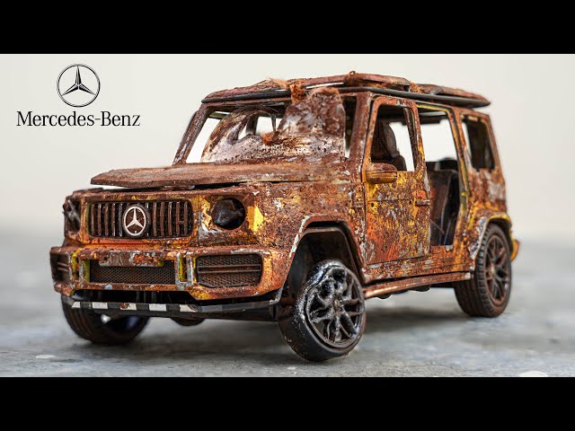 Destroyed Mercedes Benz G Wagon Restoration