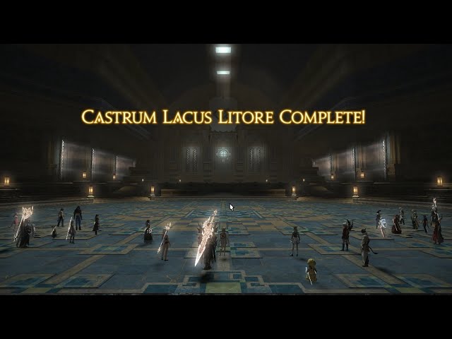【FFXIV】Bozja Castrum Lacus Litore First Clear DRK POV