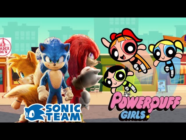 Team Sonic vs The powerpuff girls