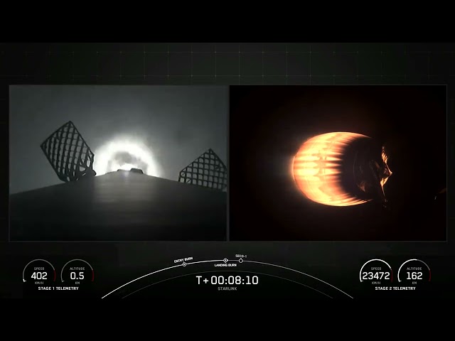 TOUCHDOWN!! SpaceX Falcon 9 B1067 | Starlink 8-5
