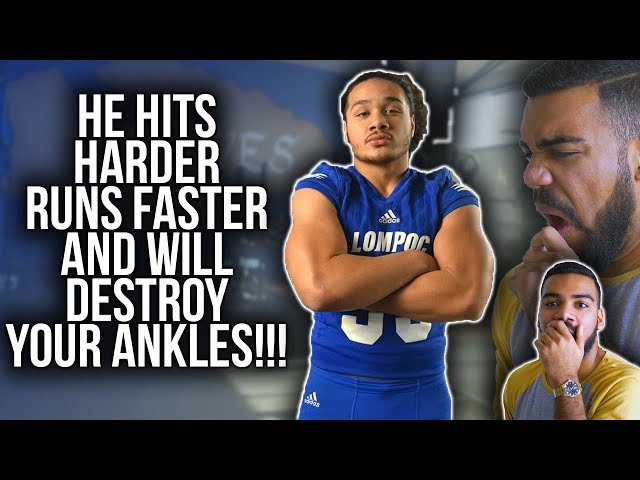 The Most *SAVAGE* High School Football Player I've Ever Seen!!!- Toa Taua Highlights [Reaction]