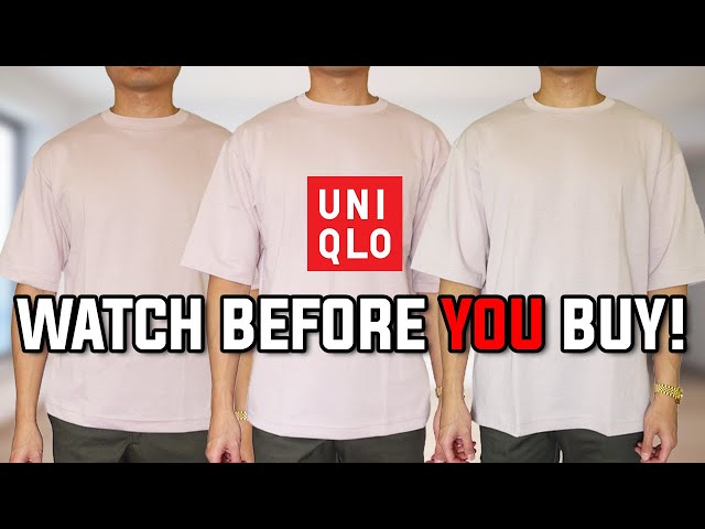 What Size Should YOU Get? | Uniqlo Oversized AIRism T-Shirt Guide