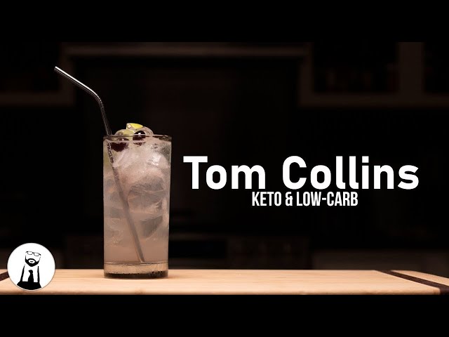 Keto Tom Collins (Low-Carb)