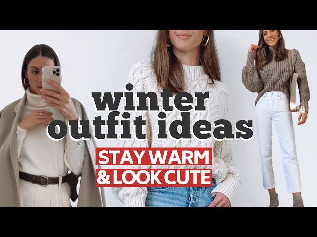 11 Winter Outfit Ideas Lookbook // CUTE WINTER OUTFITS 2020