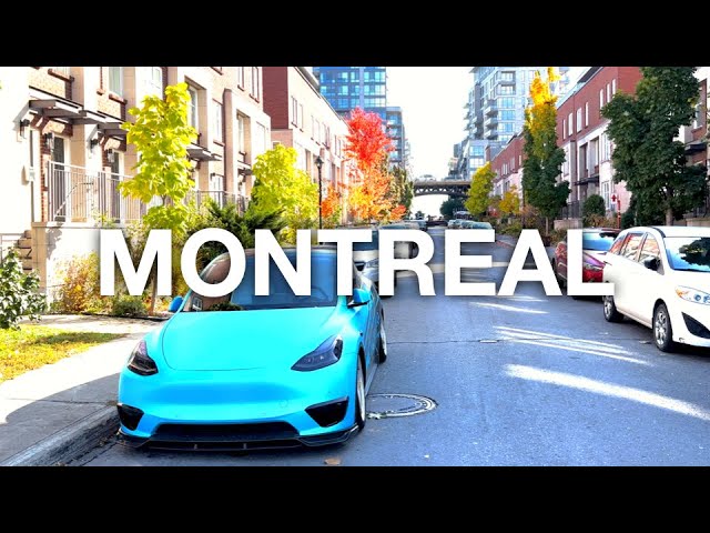 Montreal 🇨🇦 Canada Walking Tour (HDR 4K 60FPS) Amazing City Virtual Tour - October 2022