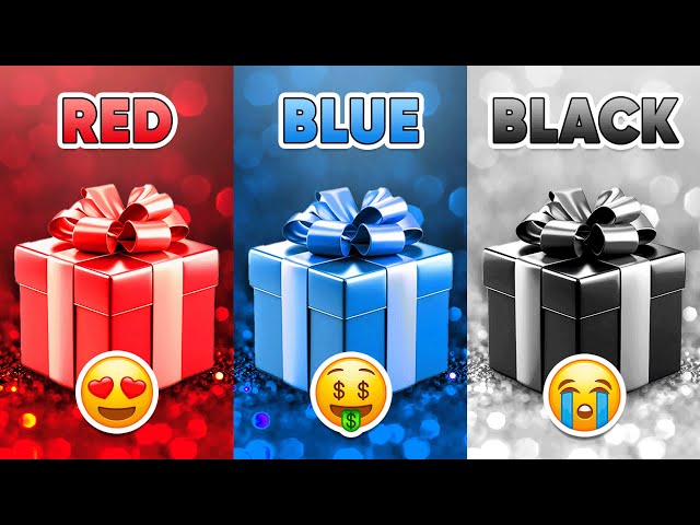 Choose Your Gift...! 🎁 Red, Blue or Black ❤️💙🖤 How Lucky Are You? Quiz Shiba