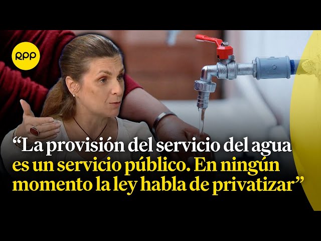 Ministra Hania Pérez de Cuéllar se pronuncia sobre moción de interpelación en su contra